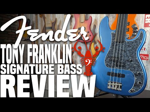 Fender Precision Bass Tony Franklin Fretless (Lake Placid Blue) image 10