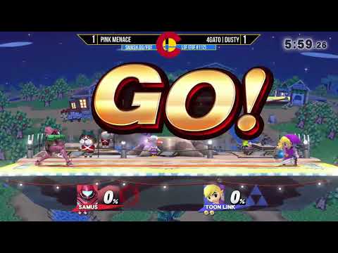 For Glory Friday #112 - Pink Menace (Samus) Vs. Dusty (Toon Link) - Losers Semifinals