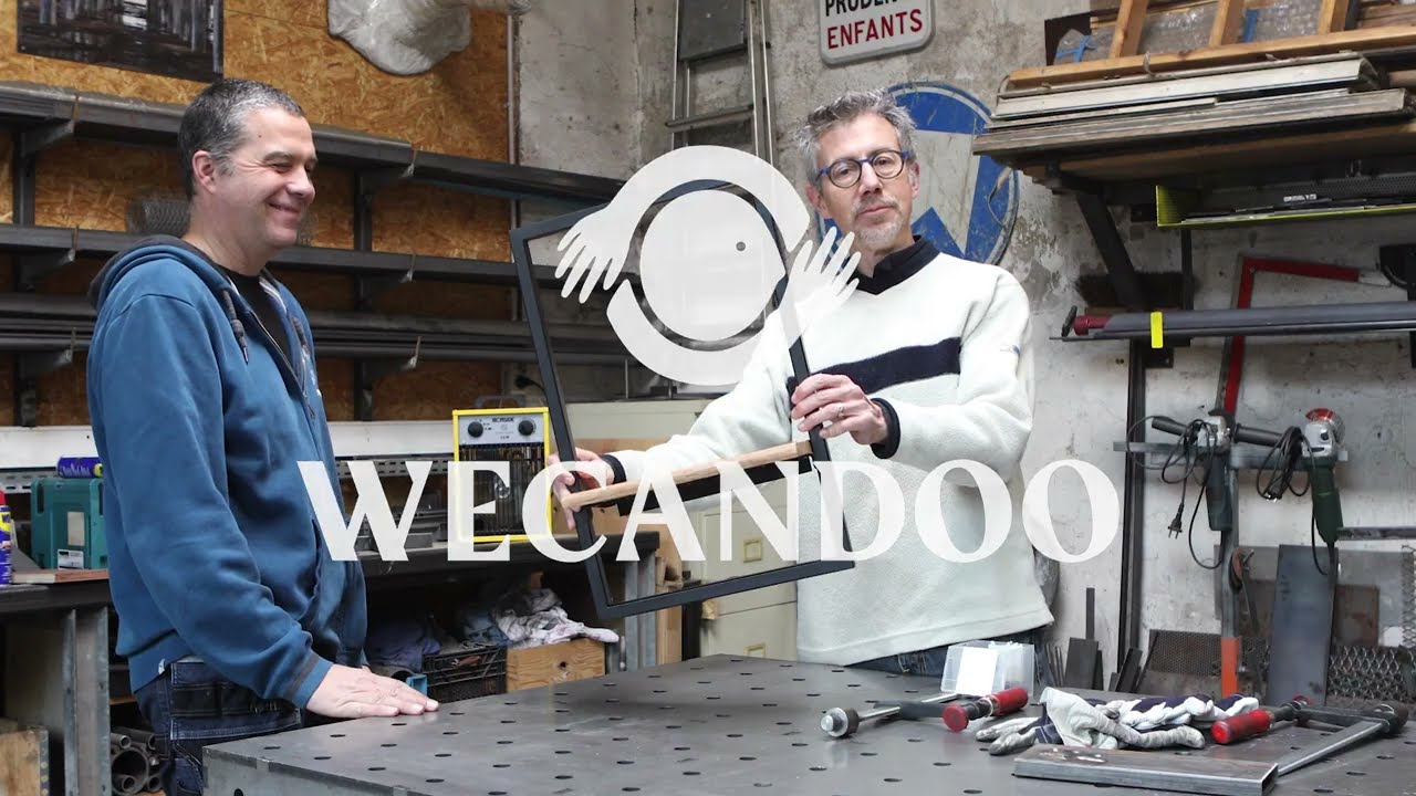 Créez votre étagère en métal et bois - Vidéo