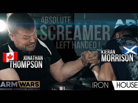 JONATHAN ‘UNCLE JON’ THOMPSON Vs. KIERAN MORRISON - ARM WARS ‘IRON HOUSE’- LEFT HAND- OFFICIAL FILM