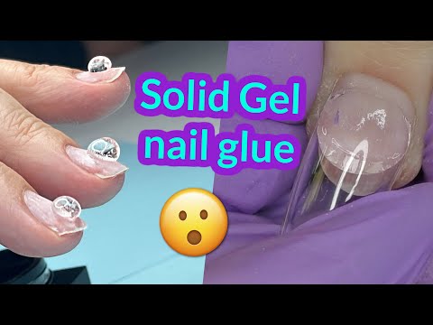 Solid Gel Nail Glue for Extensions 😲 Vettsy Box Review | Trendy Pearl Thread Nail Art