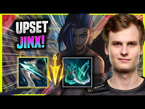 UPSET JINX IS INSANE WITH JINX! - FNC Upset Plays Jinx ADC vs Caitlyn! | Season 2022