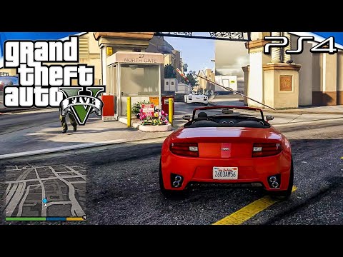 Grand Theft Auto V PS4 2023 Gameplay Walkthrough Part 1