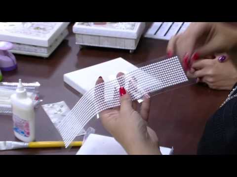 Mulher.com - 09/30/2015 - Christmas box, flowers and bird - Marisa Magalhães PT1