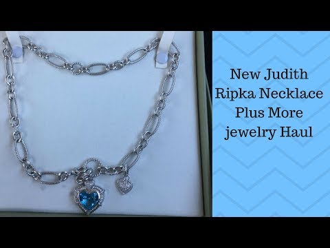 New Judith Ripka Necklace Plus more jewelry Haul!