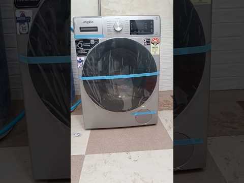 Thumbnail for Whirlpool front load washing machine 8kg unboxing ans review #washingmachine #viral #youtubeshorts