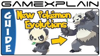 Pokémon X & Y - New Pokémon Evolution Guide & Walkthrough