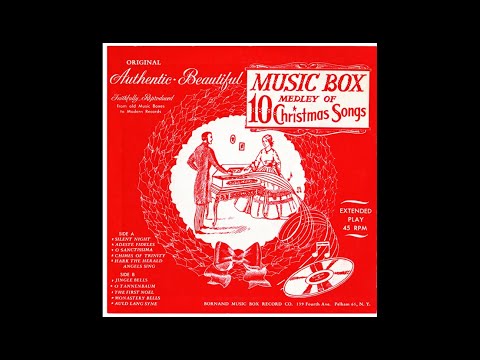 Bornand Music Box "Medley of Christmas Songs" 1955