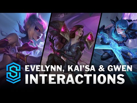 Evelynn, Kai'Sa and Gwen - Card Special Interactions | Legends of Runeterra