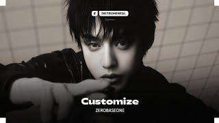 ZEROBASEONE – Customize | Instrumental