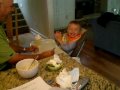 Finn Eating With A Spoon