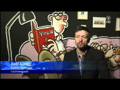 Comicausstellung von Ralf König - Knollnasen in den Nachrichten