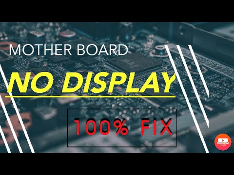 no display desktop motherboard Gigabyte ga-g41mt-s2p motherboard Display problem
