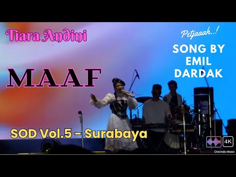 Tiara Andini - Maaf , Song by Emil Dardak (Live in SOD Vol 5 Surabaya)
