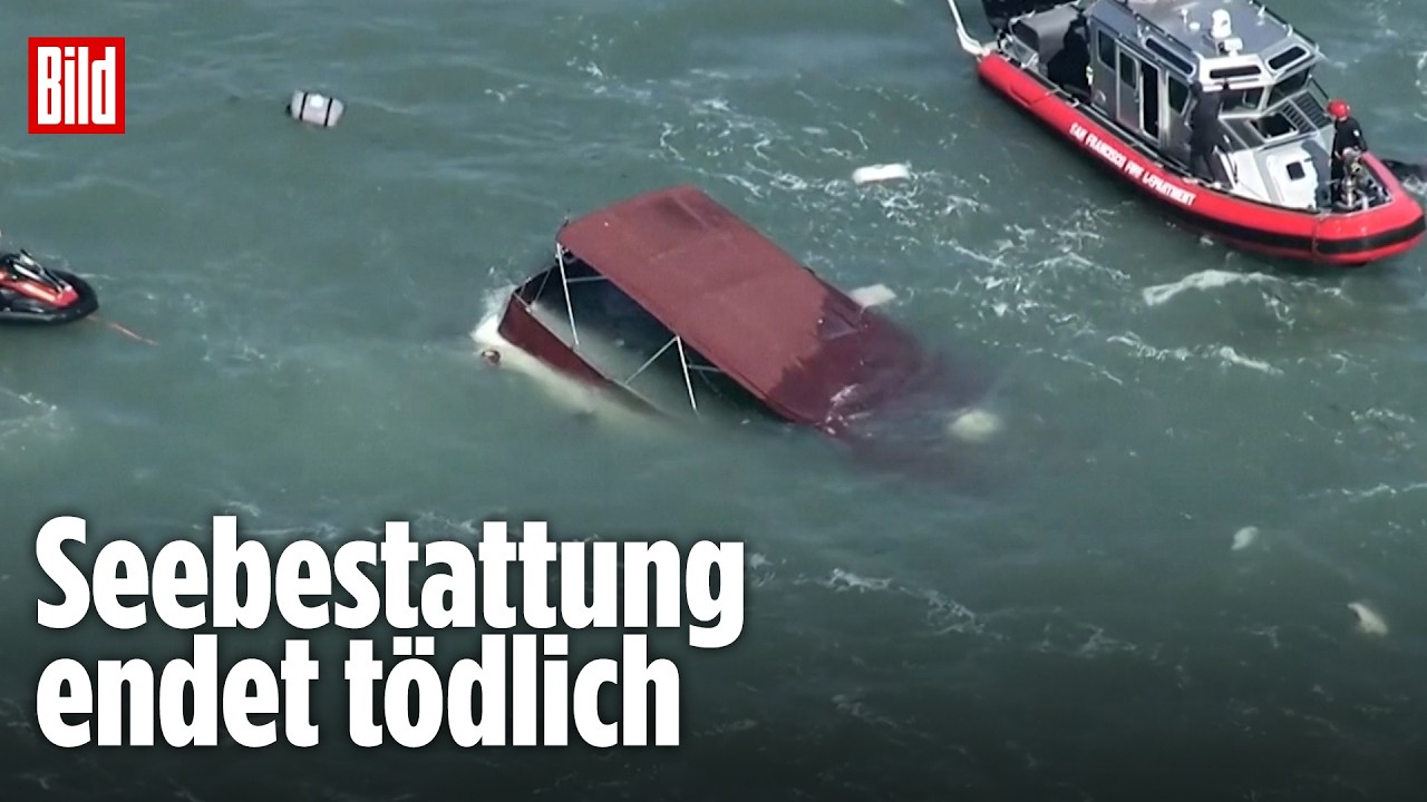 Boot kentert vor Alcatraz: Letzter Abschied wird zur tödlichen Katastrophe