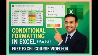 Download the video "Conditional Formatting in Excel Part 2 🔥 | Excel Tips in Bengali | Free Excel Course - Video 04"