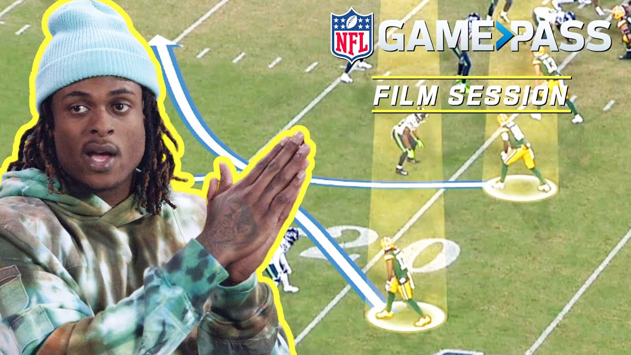 Davante Adams Breaks Down Releases, Double Moves, & the Art of the Toe-Tap Catch | NFL Film Session