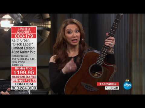HSN | Keith Urban Guitar Collection 11.26.2016 - 11 PM