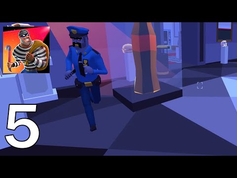 Robbery Madness 2: Stealth Thief #5 - Museum Normal Mode - All Secrets