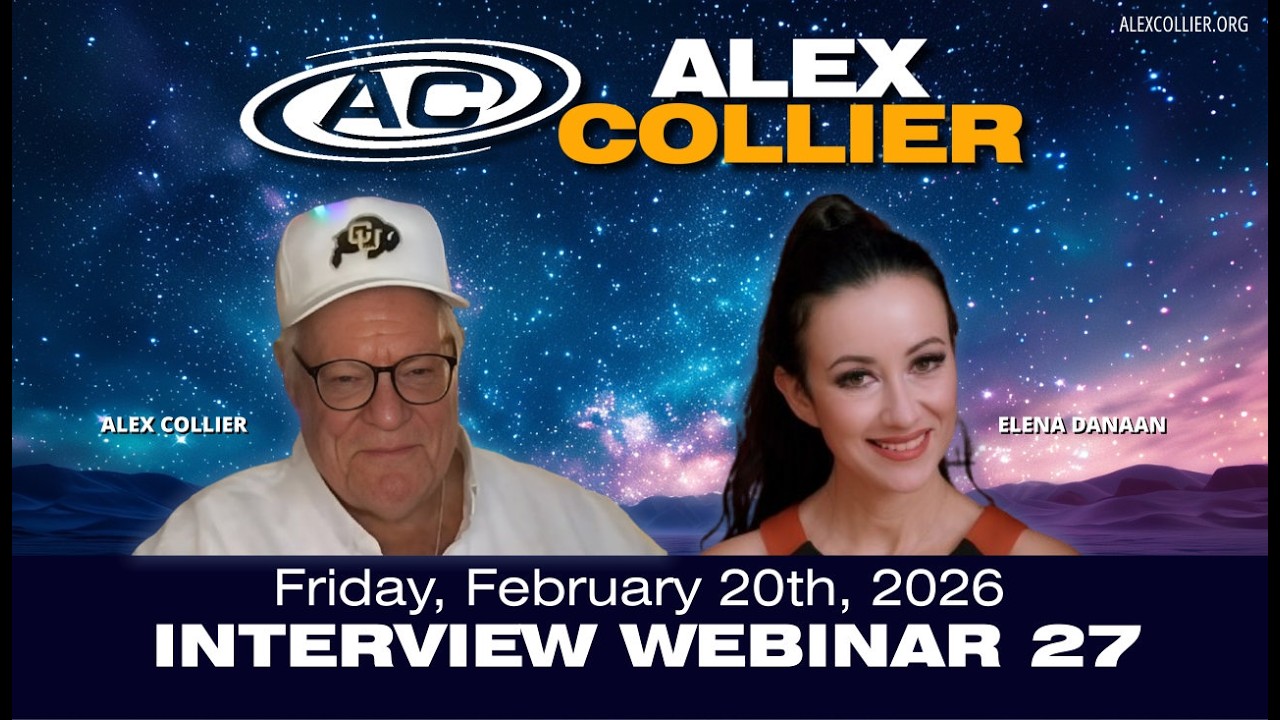 Alex Collier Interview Webinar 27 - Elena Danaan - *LIVE* - Friday February 20th, 2026 - PROMO