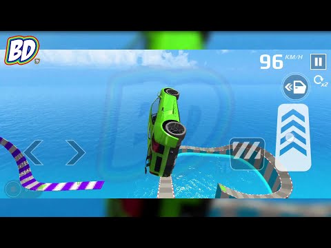 GT Car Stunt Master 3D All Levels Gameplay - Android Games (Level 15)