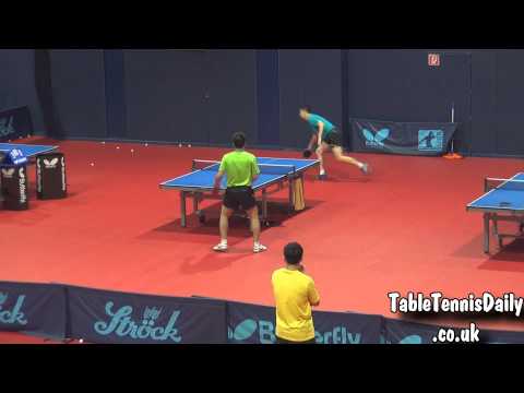 Amazing Rally  Ma Long vs Hao Shuai (China Training For WTTC 2013)