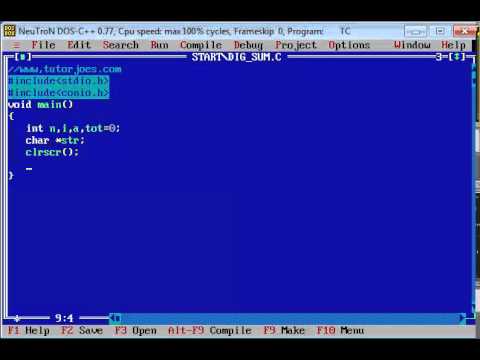 Basic Program In C In Tamil