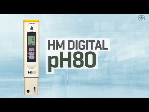 Hm digital ph meter ph 80, for water testing