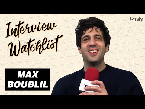 📺 MAX BOUBLIL : sa Watchlist séries