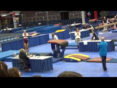 2014 Gymnastics Level 9 State Championships Vault Rebecca