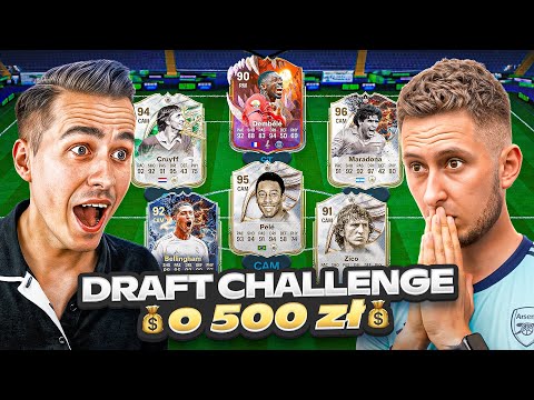 THE MOST EXPENSIVE DRAFT CHALLENGE for PLN 500 vs LACHU | EA FC 26