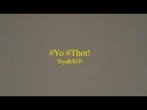 Video thumbnail for #Yo #Thot!