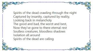 Grave Digger - Spirits of the Dead Lyrics