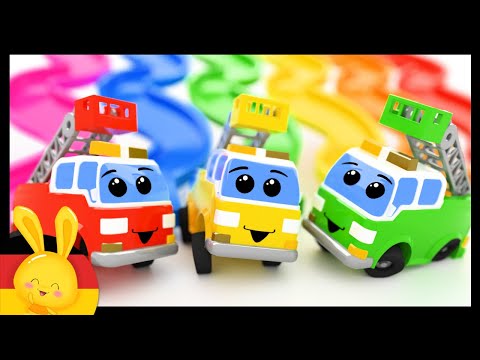 Das Rutschlied - FARBEN - Kinderlieder titounis - Auto kinder - traktor kinder - bagger kinder