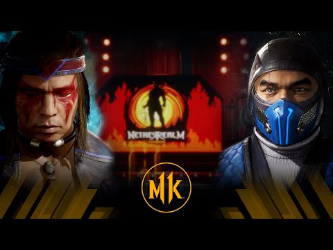 Mortal Kombat 11 - (Klassic) Nightwolf Vs (Klassic) Sub Zero (Very Hard)