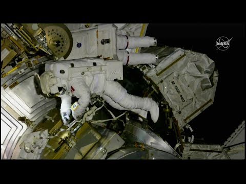 Cable Wranglers: McClain & Saint-Jacques - U.S. EVA 54