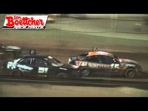 Modified Sedans - A-Main - Golden Helmet Series - Kingaroy Speedway - 05.03.16
