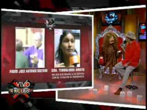 SuperXclusivo 11/4/10 - Sorprenden a cura teniendo relaciones en Peru 2/2