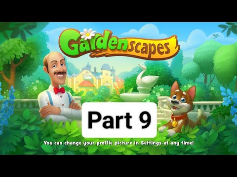 Gardenscapes New Area Part 9