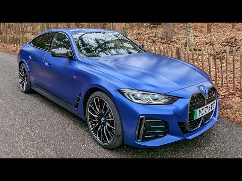 Honest 1st Drive BMW's i4 M50 all electric 4 series GC! 544hp and 795nm | 4k