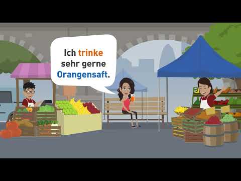 Deutsch lernen A1 | Ich kaufe im Supermarkt Lebensmittel ein. | Wortschatz und Redemittel