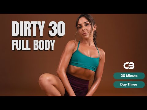DECEMBURN CHALLENGE 30 Minutes Full Body Dirty 30 Home Workout | Day 3