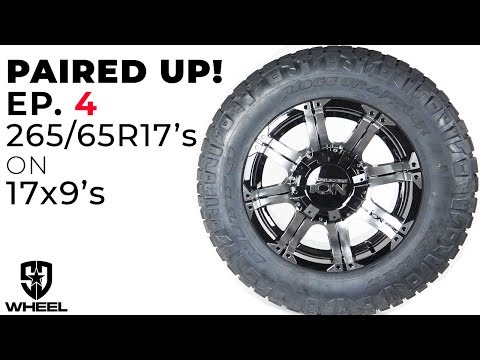 265/65R17 Nitto's on 17x9 Alloy Ion's ll Paired Up!