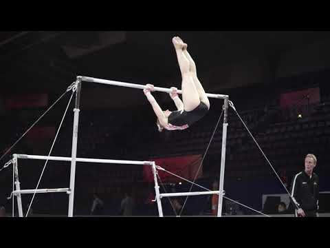 Sanne Wevers NED UB podium training   2019 World Championships in Stuttgart