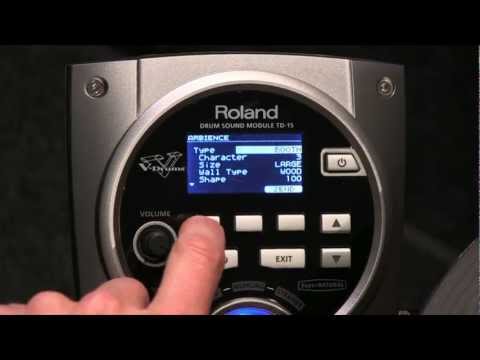 Roland Users Group TV - V-Drums® V-Tour® Series TD-15KV