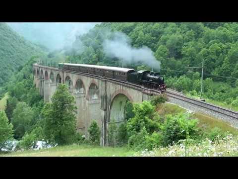 Treno Torino Vernante Limone con la GR 625 177 del 18 6 2017
