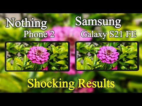Nothing Phone 2 VS Samsung Galaxy S21 FE Camera Comparison