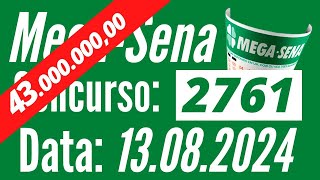 Mega-Sena de 13/08, MEGA-SENA de hoje 13/08, MEGA-SENA de hoje,