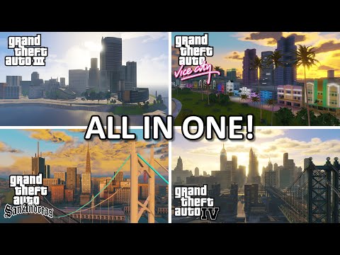 GTA 5: The Ultimate Crossover - All GTA Maps in One Game!