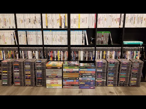 My Nintendo NES Game Collection [190+ Games!]